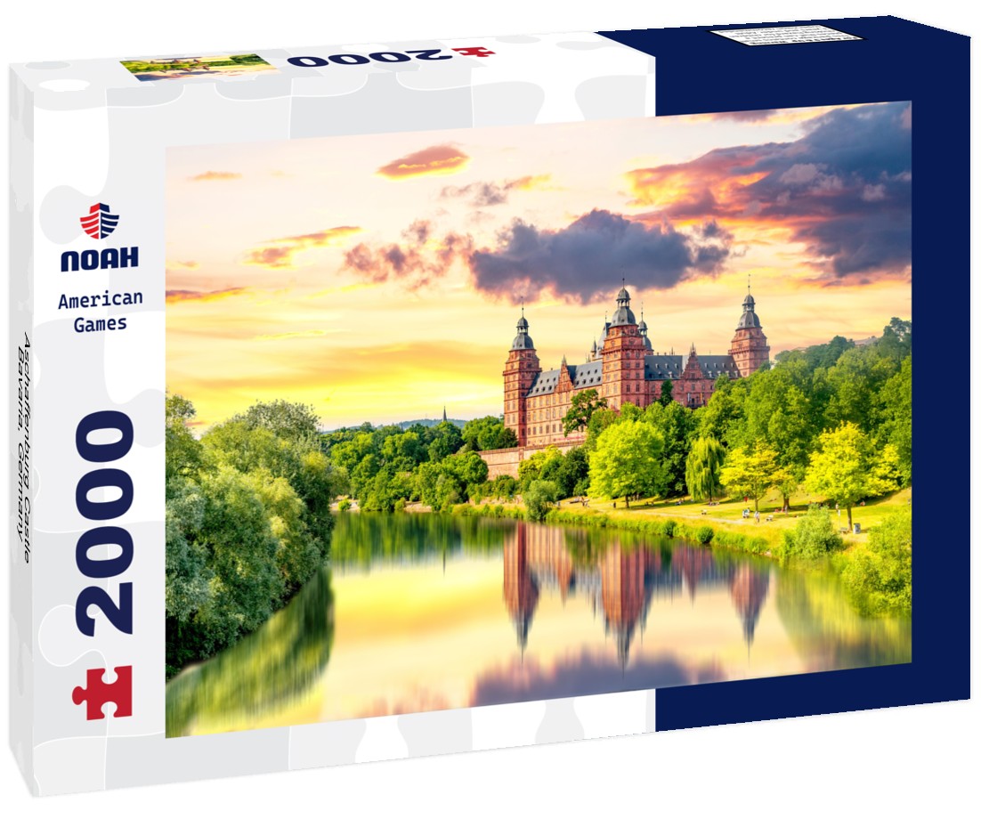 Noah Jigsaw Puzzle Aschaffenburg Castle, Bavaria, Germany 2000 Pieces
