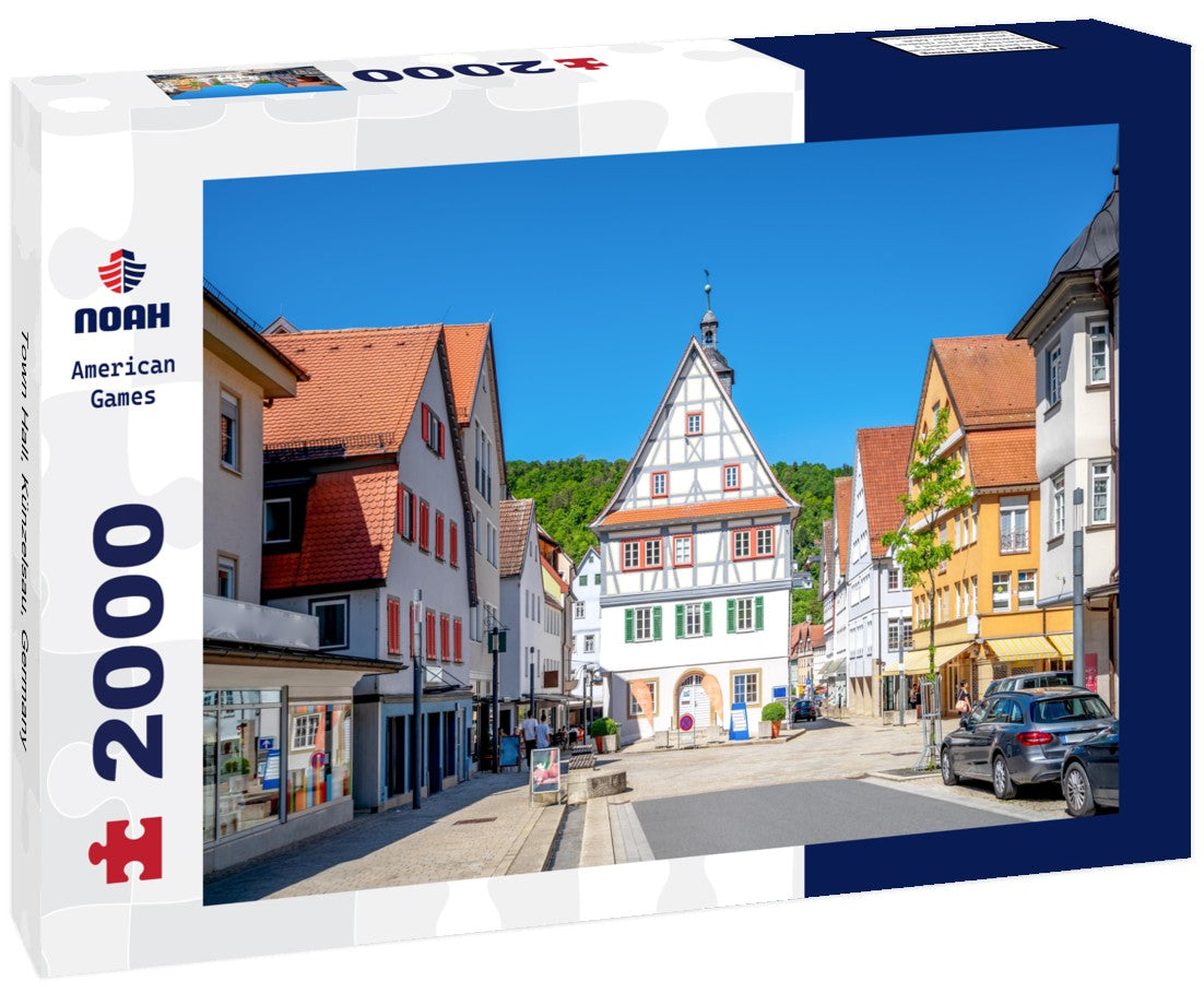 Noah Jigsaw Puzzle Town Hall, Künzelsau, Germany 2000 Pieces