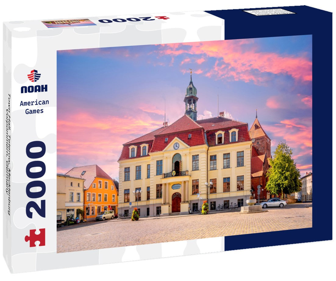 Noah Jigsaw Puzzle Town Hall, Teterow, Mecklenburg-Vorpommern, Germany 2000 Pieces