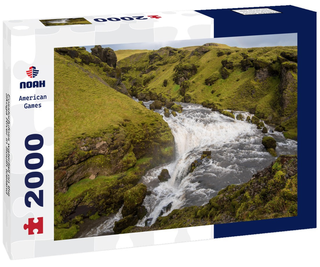 Noah Jigsaw Puzzle Fosstorfufoss waterfall on the Skoga River in South Iceland 2000 Pieces