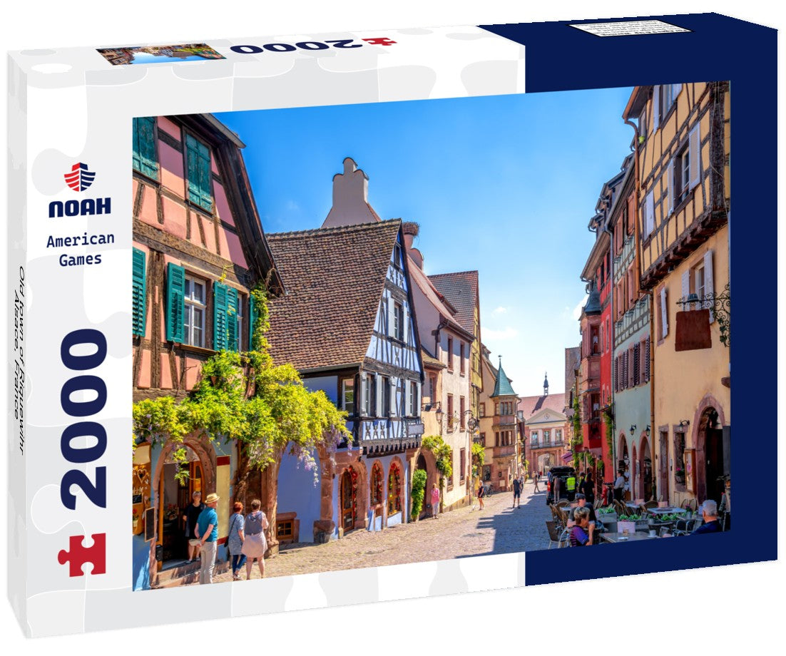 Noah Jigsaw Puzzle Old town of Riquewihr, Alsace, France 2000 Pieces