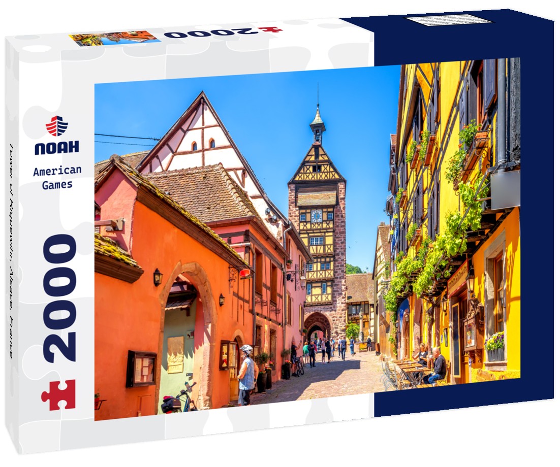 Noah Jigsaw Puzzle Tower of Riquewihr, Alsace, France 2000 Pieces