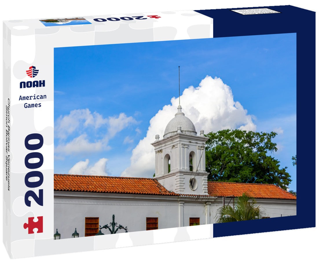 Noah Jigsaw Puzzle Church Barinas Venezuela Simon Bolivar Square 2000 Pieces