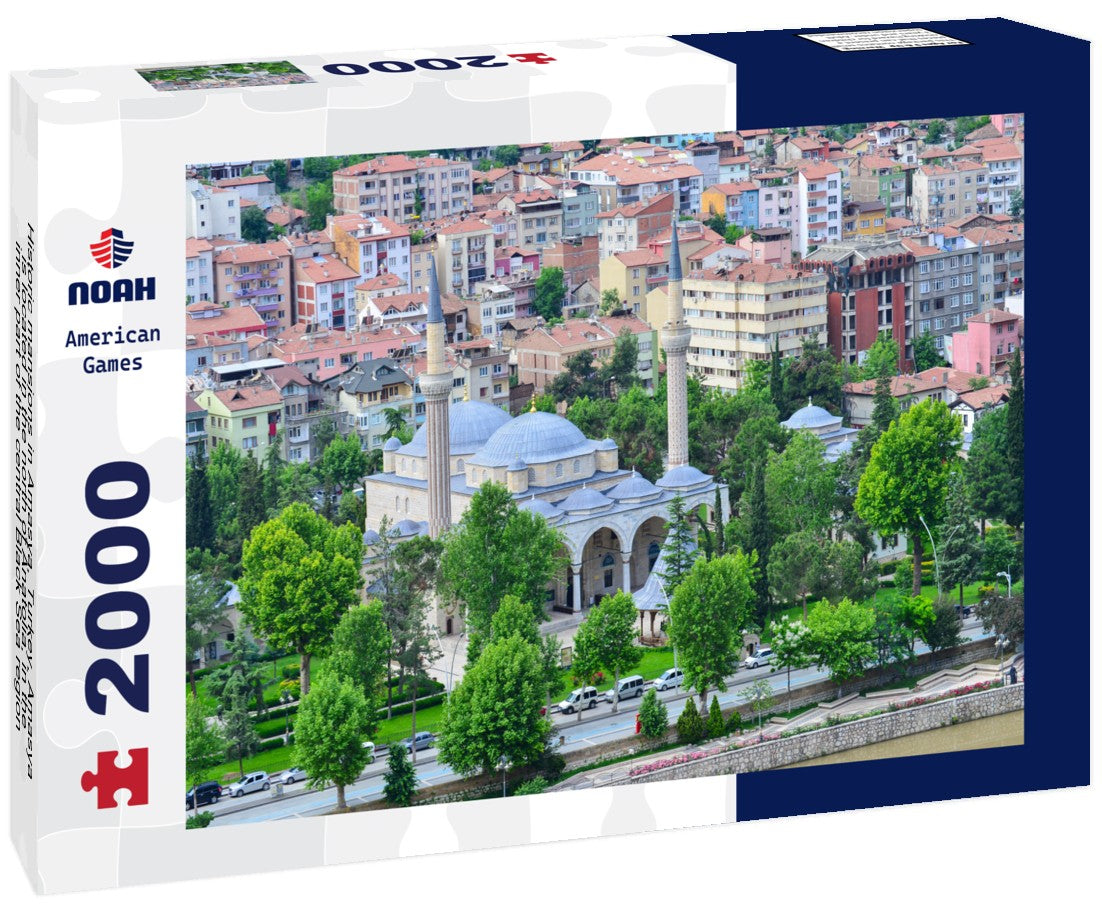 Noah Jigsaw Puzzle Historic mansions in Amasya, Turkey - Amasya is located in the north of Anatolia, in the inner part of the central Black Sea region 2000 Pieces