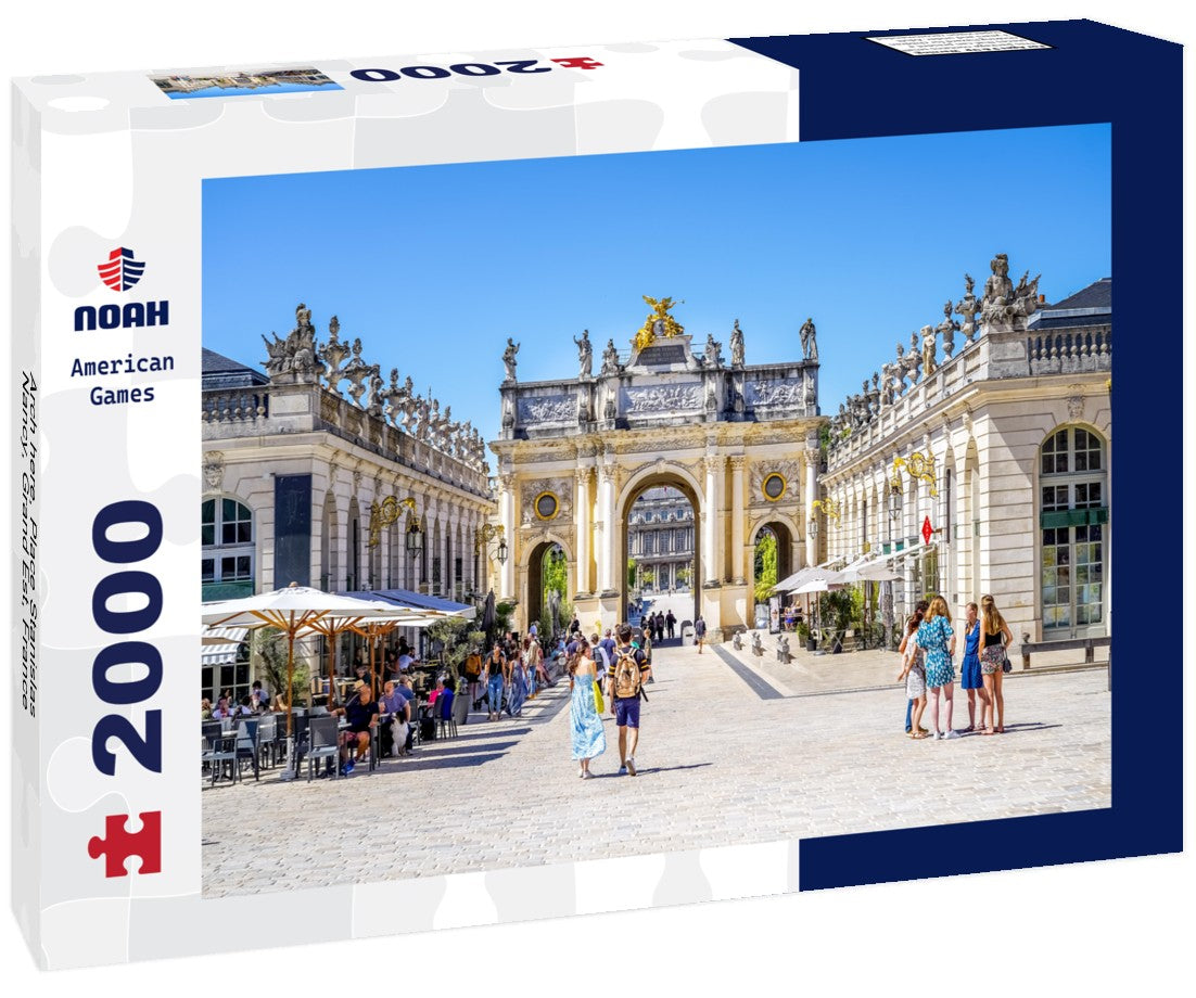 Noah Jigsaw Puzzle Arch here, Place Stanislas, Nancy, Grand Est, France 2000 Pieces