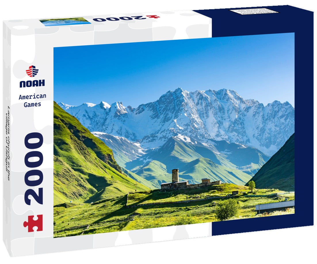 Noah Jigsaw Puzzle Lamaria church in the village of Ushguli 2000 Pieces