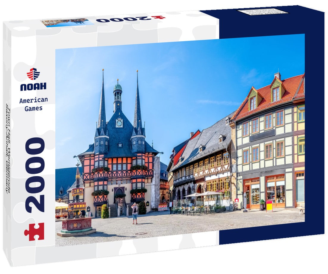 Noah Jigsaw Puzzle Town Hall, Wernigerode, Saxony-Anhalt, Germany 2000 Pieces