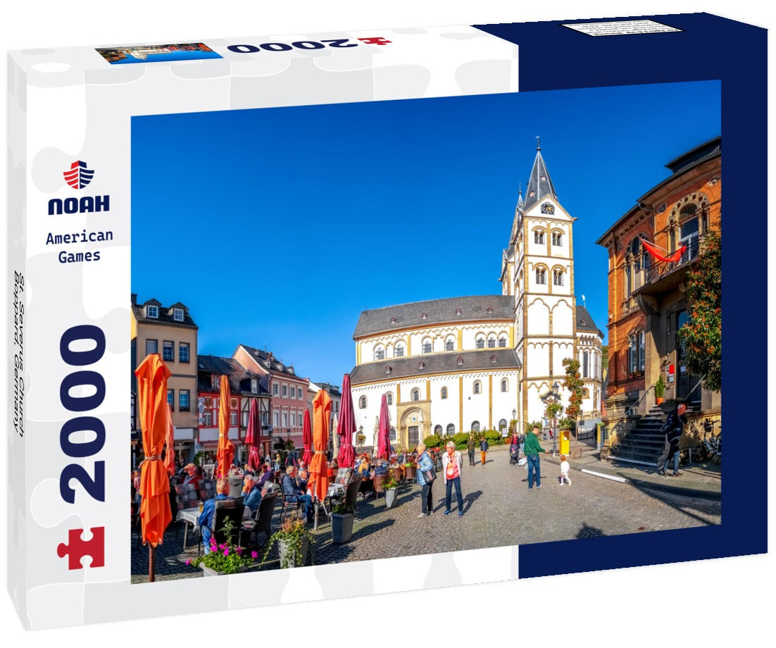 Noah Jigsaw Puzzle St. Severus Church, Boppard, Germany 2000 Pieces
