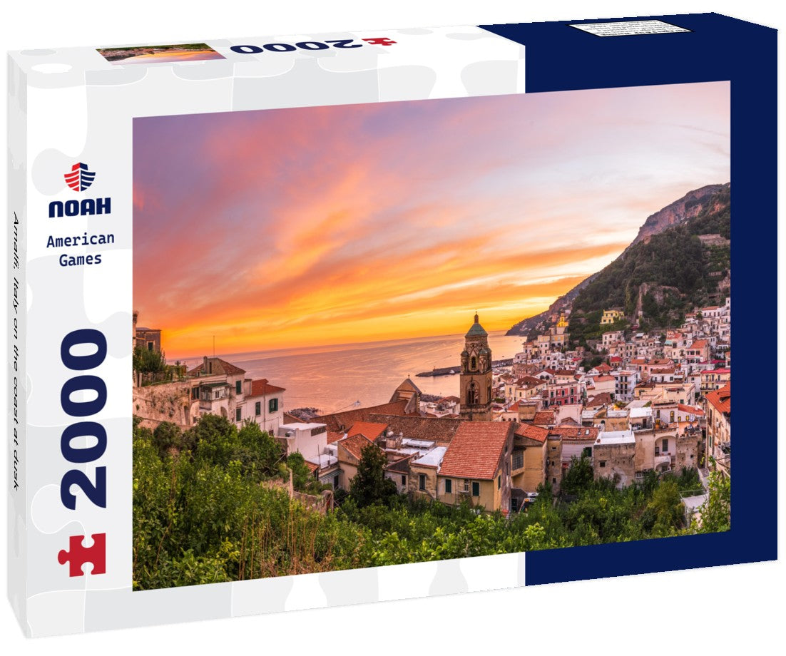 Noah Jigsaw Puzzle Amalfi, Italy on the coast at dusk 2000 Pieces