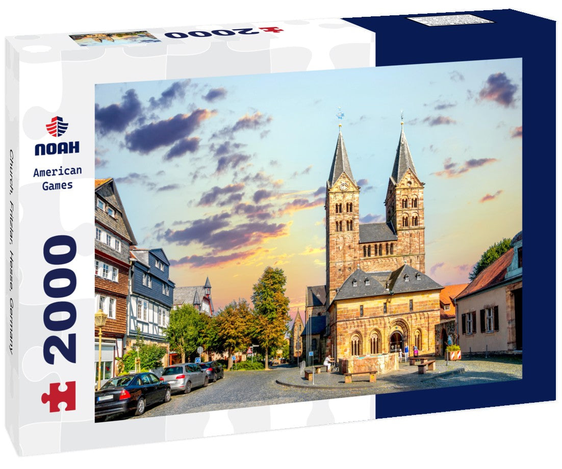 Noah Jigsaw Puzzle Church, Fritzlar, Hesse, Germany 2000 Pieces