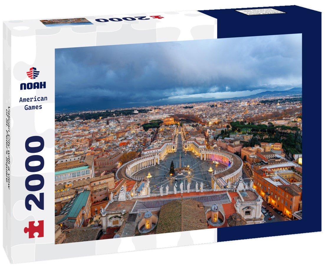 Noah Jigsaw Puzzle Vatican City with a view of St. Peter's Square 2000 Pieces