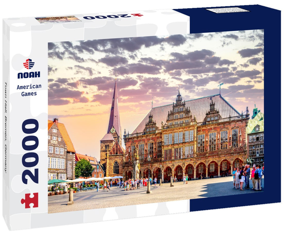 Noah Jigsaw Puzzle Town Hall, Bremen, Germany 2000 Pieces