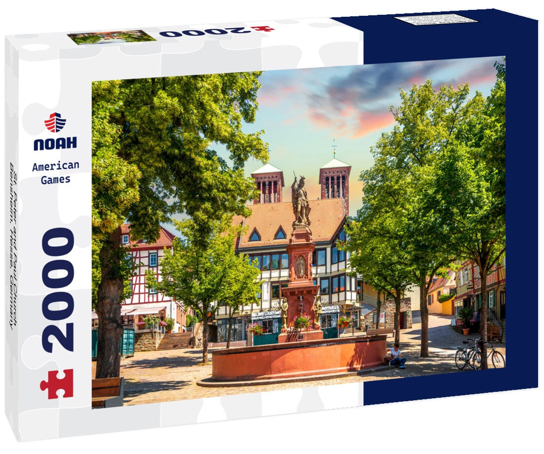 Noah Jigsaw Puzzle St. Peter and Paul Church, Bensheim, Hesse, Germany 2000 Pieces