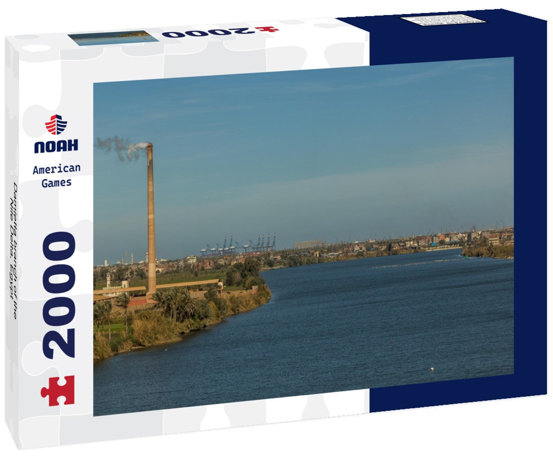 Noah Jigsaw Puzzle Damietta branch of the Nile Delta, Egypt 2000 Pieces