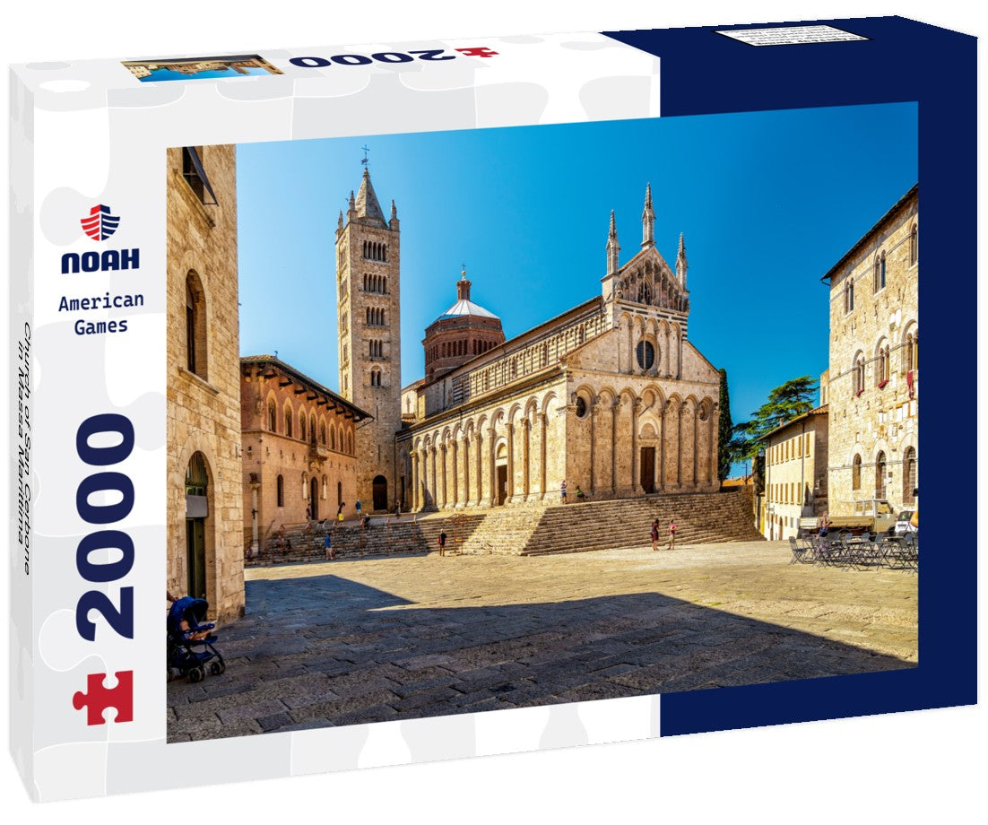 Noah Jigsaw Puzzle Church of San Cerbone in Massa Marittima 2000 Pieces