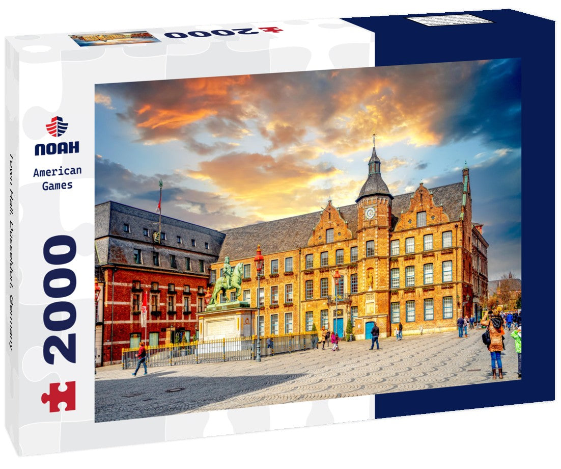 Noah Jigsaw Puzzle Town Hall, Düsseldorf, Germany 2000 Pieces