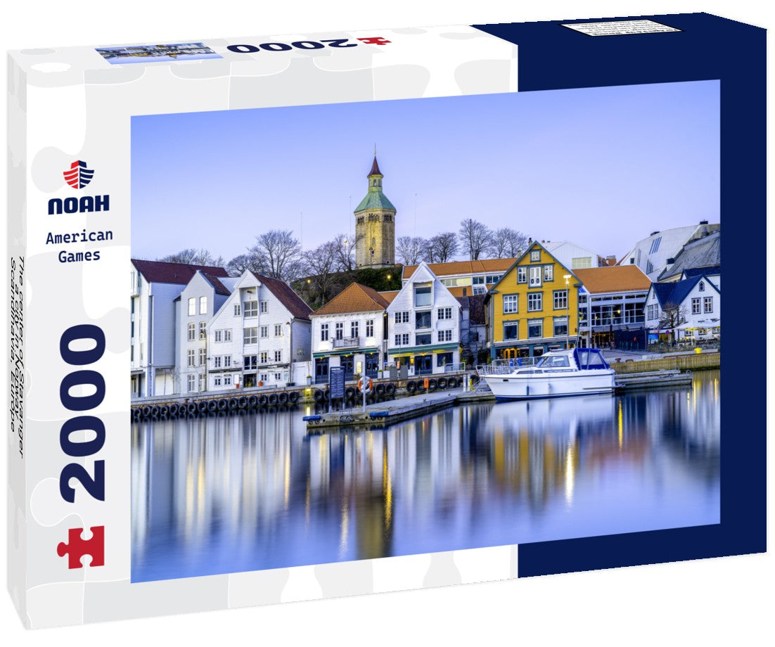 Noah Jigsaw Puzzle The center of Stavanger, a city in Norway, Scandinavia, Europe 2000 Pieces