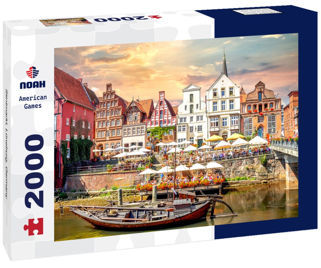 Noah Jigsaw Puzzle Stintmarkt, Lüneburg, Germany 2000 Pieces