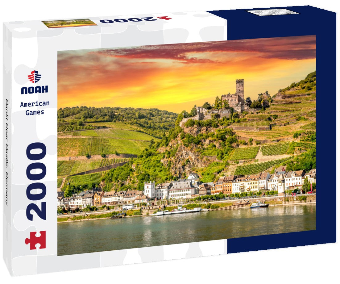 Noah Jigsaw Puzzle Sankt Goar Castle, Germany 2000 Pieces