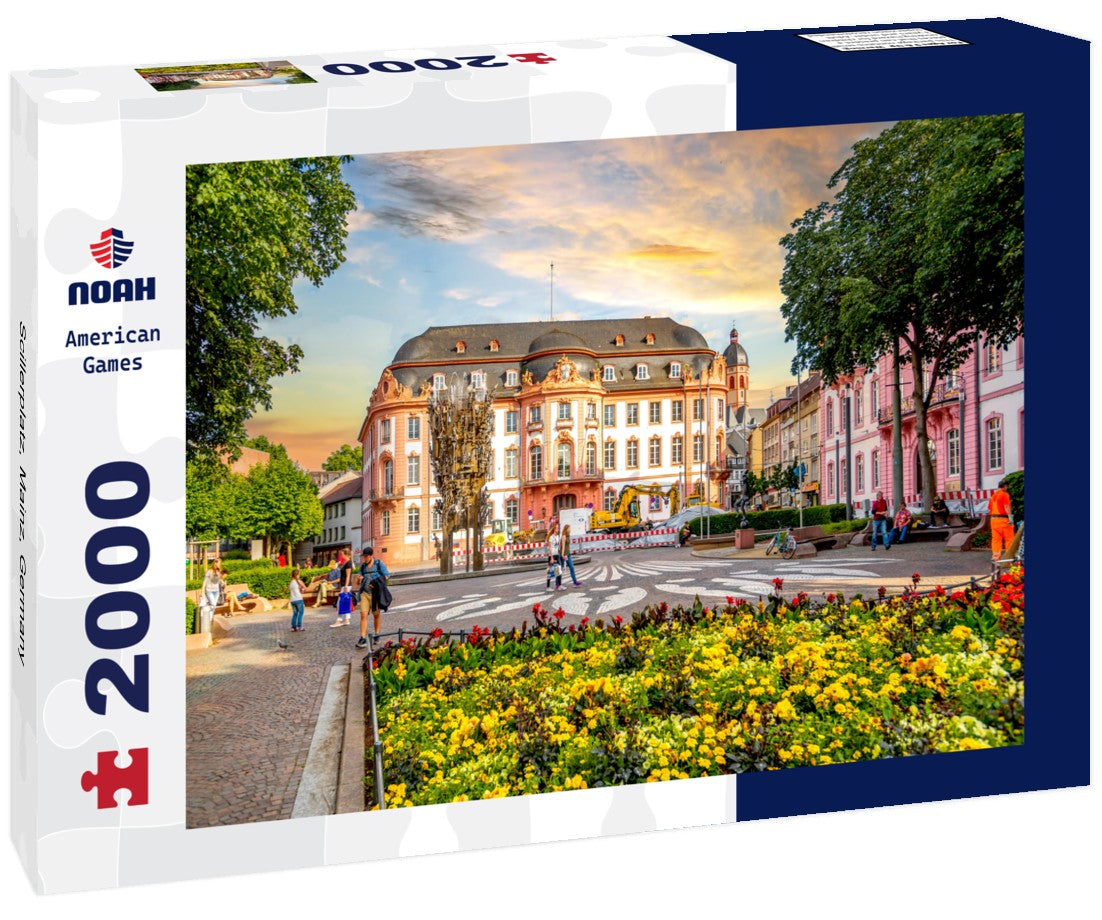 Noah Jigsaw Puzzle Scillerplatz, Mainz, Germany 2000 Pieces