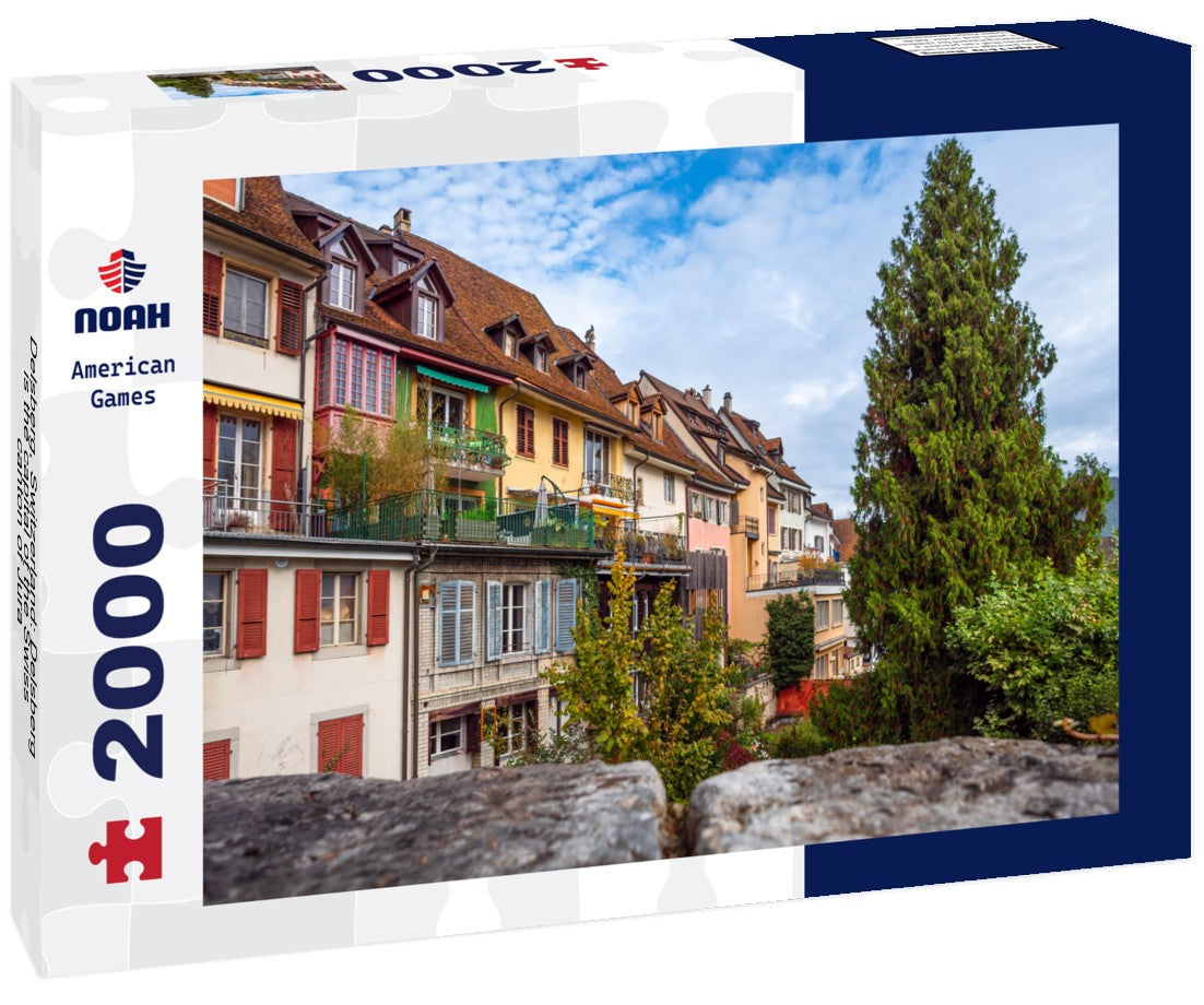 Noah Jigsaw Puzzle Delsberg, Switzerland: Delsberg is the capital of the Swiss canton of Jura 2000 Pieces