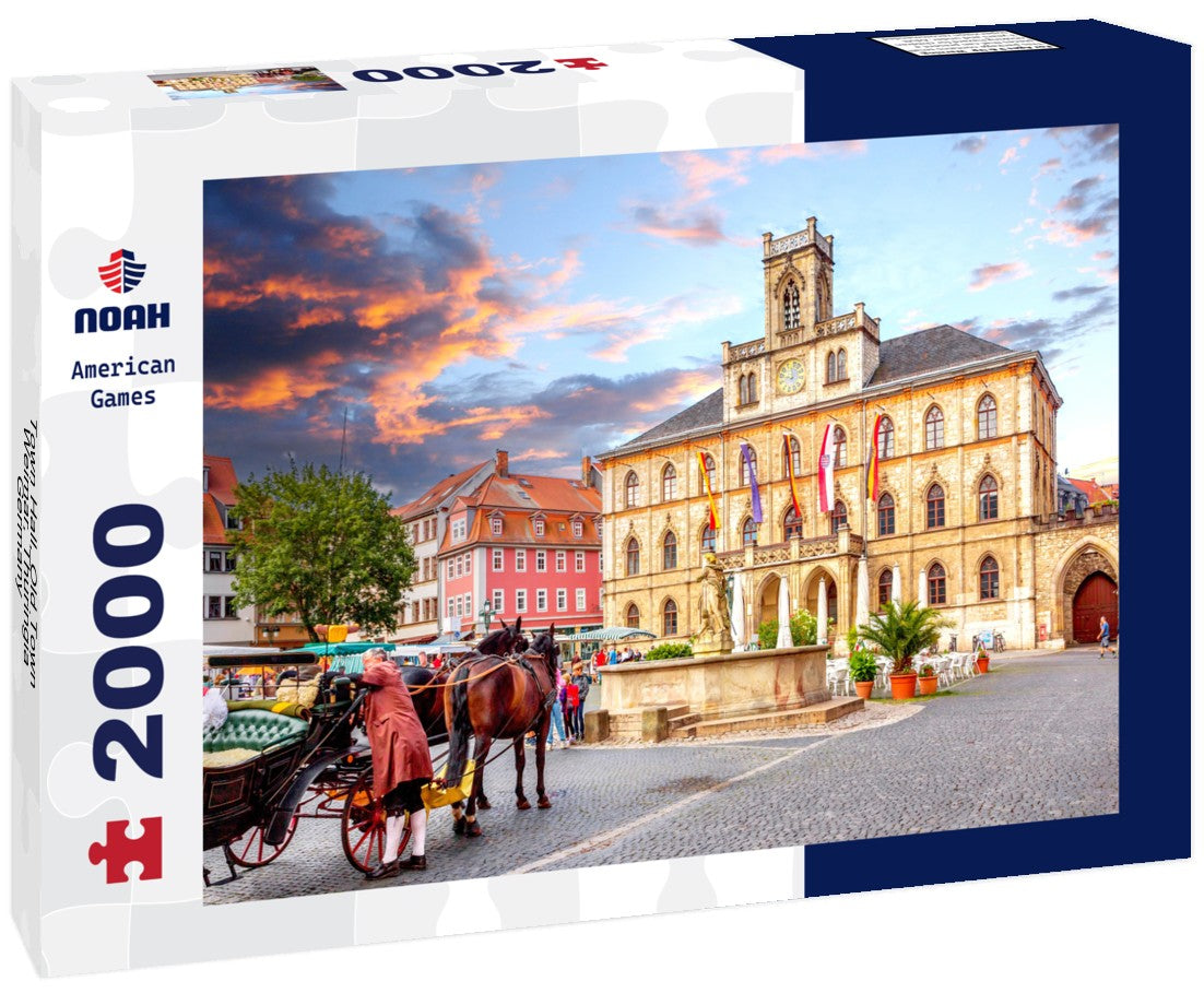 Noah Jigsaw Puzzle Town Hall, Old Town, Weimar, Thuringia, Germany 2000 Pieces