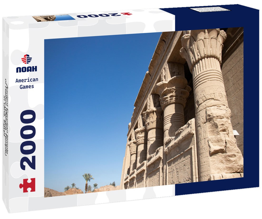 Noah Jigsaw Puzzle Ancient Egyptian temple of Hathor (Dendra Temple) in Qina, Egypt 2000 Pieces