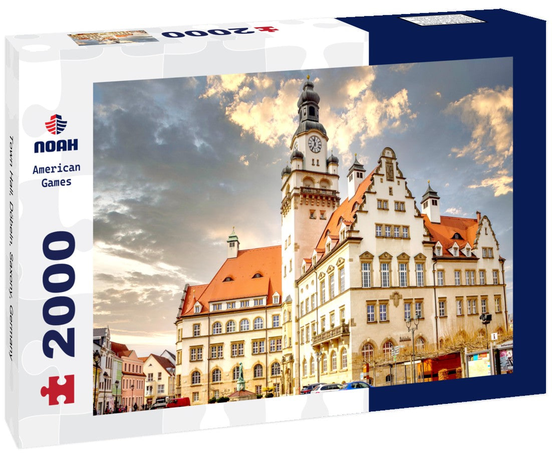 Noah Jigsaw Puzzle Town Hall, Döbeln, Saxony, Germany 2000 Pieces