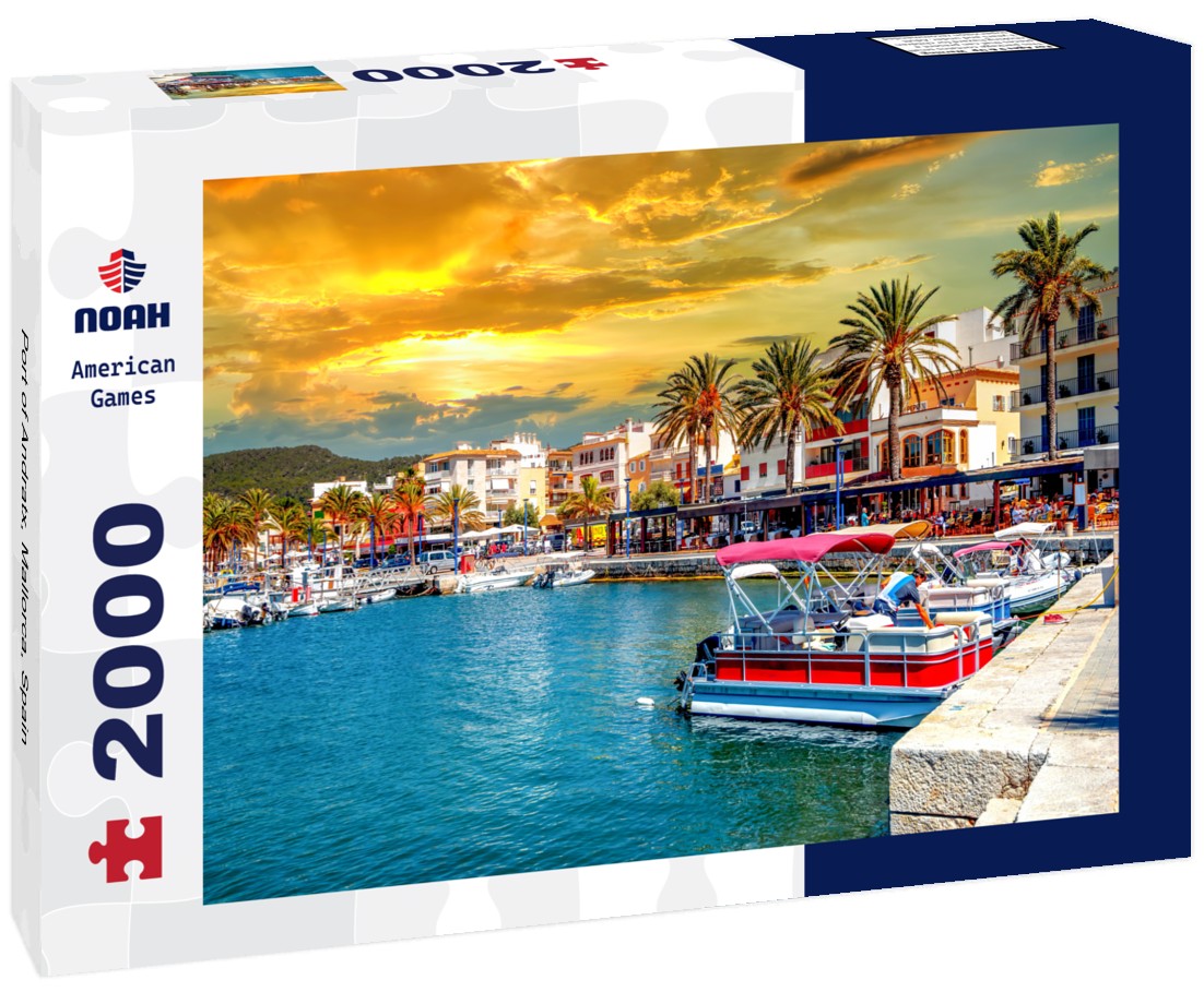 Noah Jigsaw Puzzle Port of Andratx, Mallorca, Spain 2000 Pieces