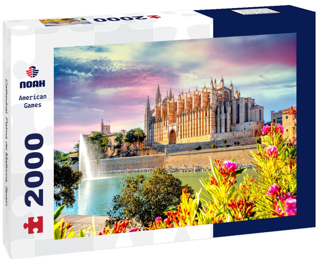 Noah Jigsaw Puzzle Cathedral, Palma de Mallorca, Spain 2000 Pieces