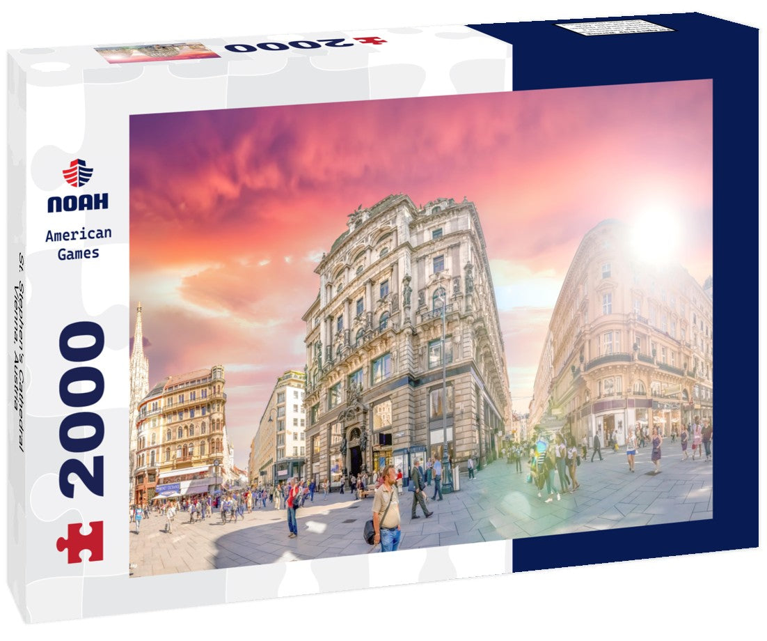 Noah Jigsaw Puzzle St. Stephen's Cathedral, Vienna, Austria 2000 Pieces