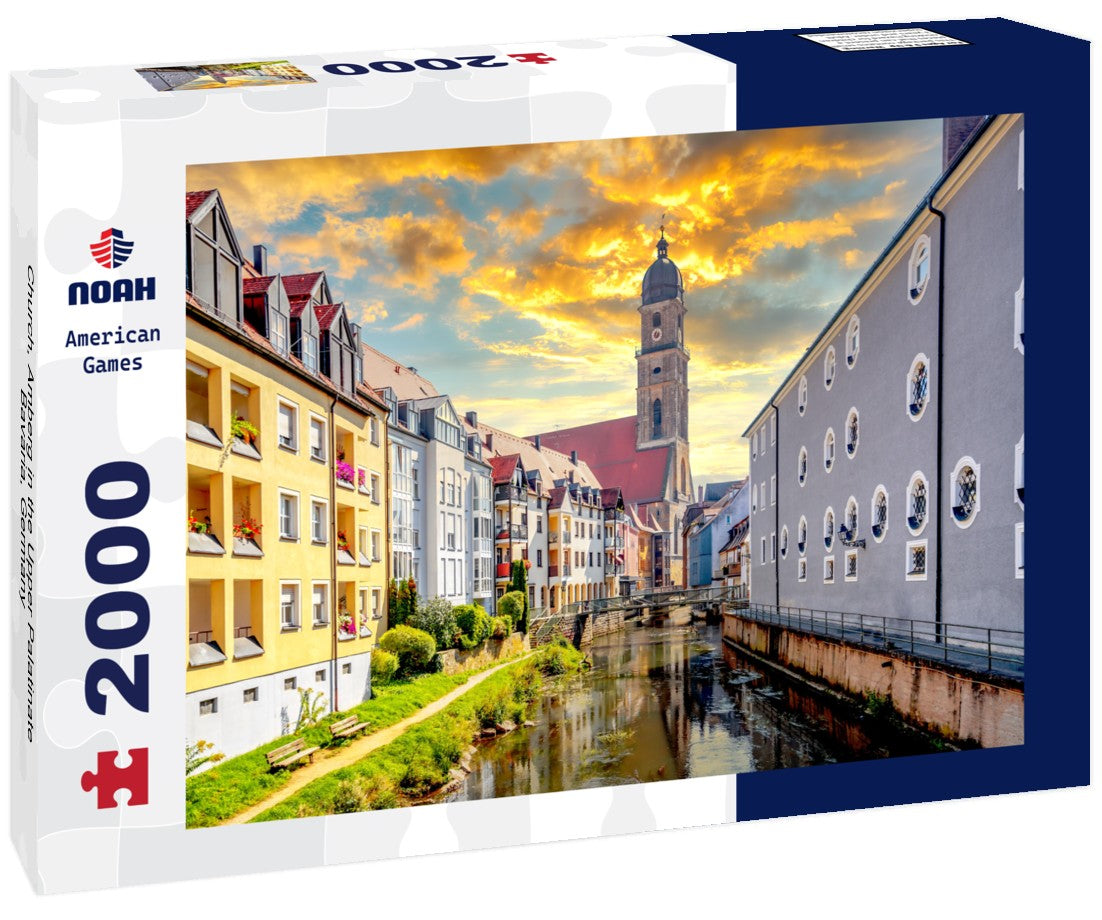 Noah Jigsaw Puzzle Church, Amberg in the Upper Palatinate, Bavaria, Germany 2000 Pieces