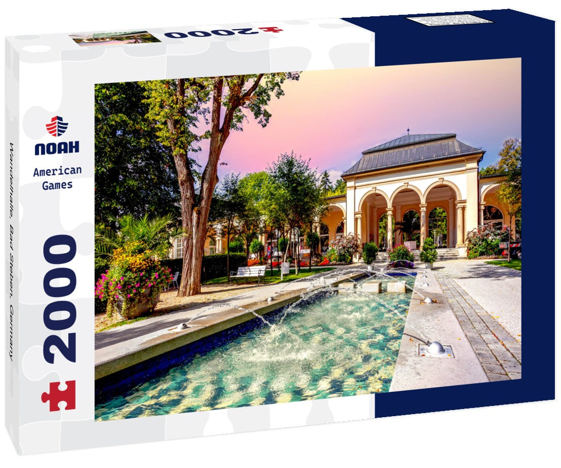 Noah Jigsaw Puzzle Wandelhalle, Bad Steben, Germany 2000 Pieces