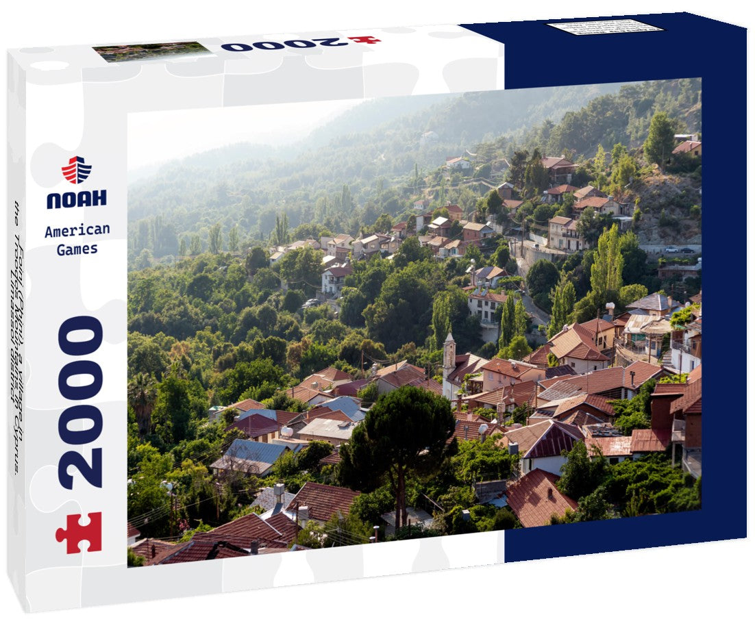 Noah Jigsaw Puzzle Foini (Phini), a village in the Troodos Mountains in Cyprus. Limassol district 2000 Pieces