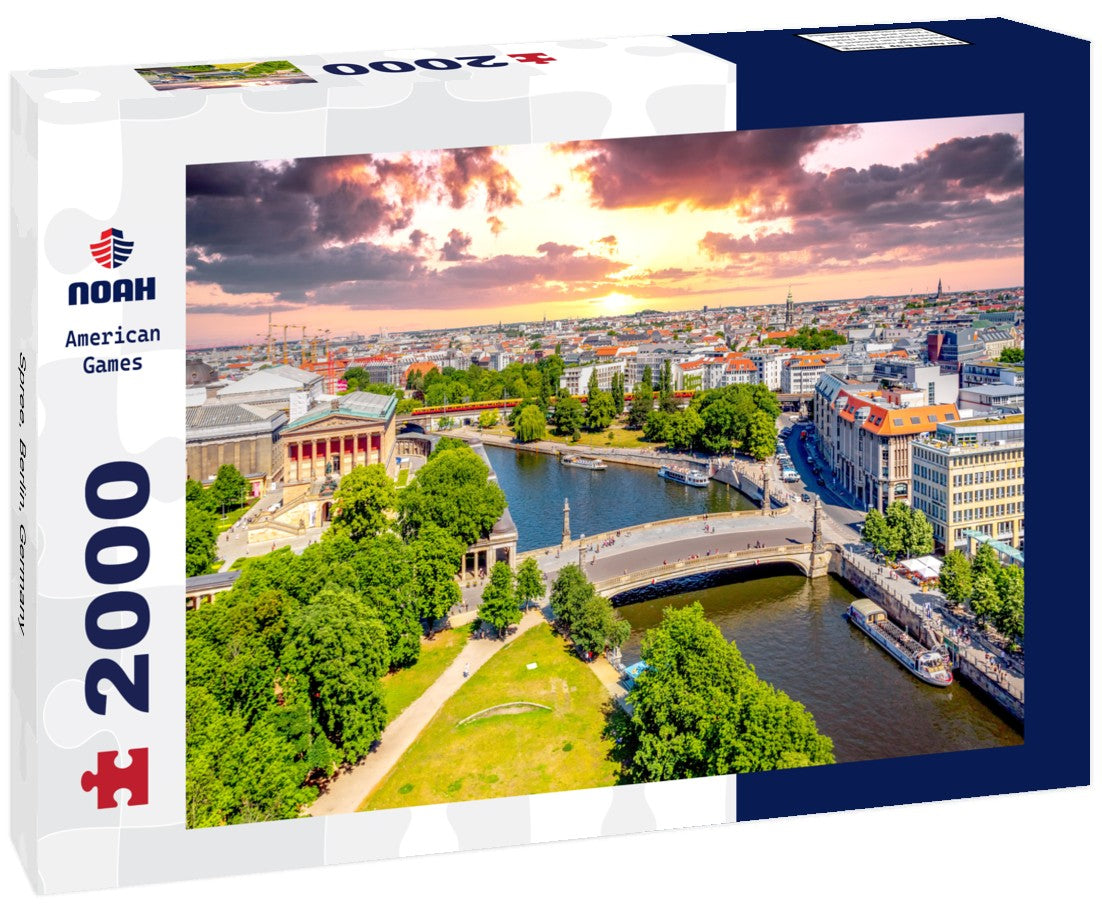 Noah Jigsaw Puzzle Spree, Berlin, Germany 2000 Pieces