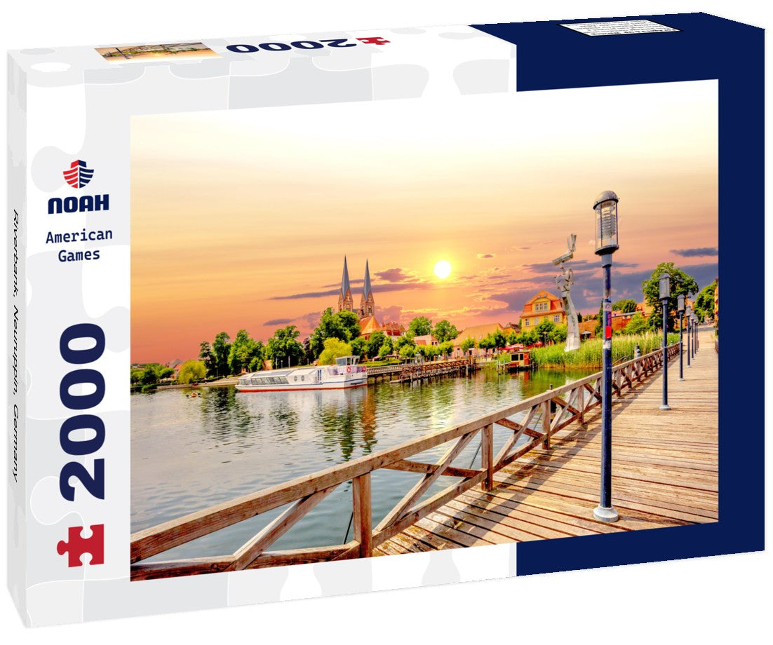 Noah Jigsaw Puzzle Riverbank, Neuruppin, Germany 2000 Pieces
