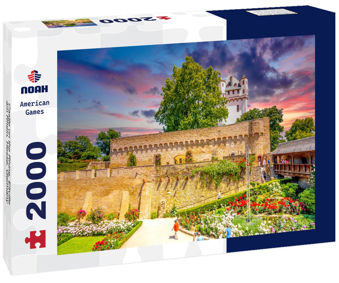 Noah Jigsaw Puzzle Castle on the Rhine, Eltville am Rhein, Hesse, Germany 2000 Pieces