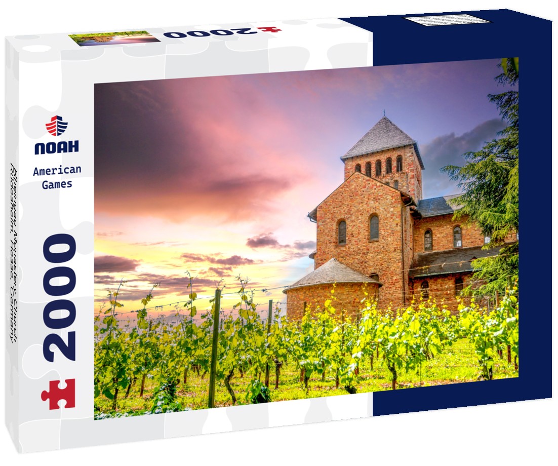 Noah Jigsaw Puzzle Rheingau Monastery Church, Rüdesheim, Hesse, Germany 2000 Pieces