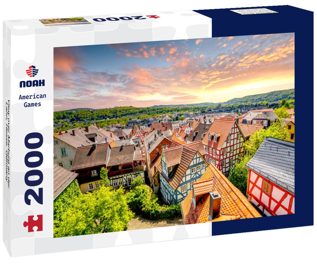 Noah Jigsaw Puzzle View over Marburg an der Lahn, Hesse, Germany 2000 Pieces