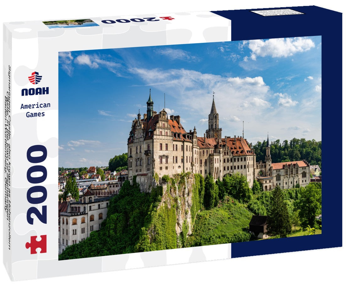 Noah Jigsaw Puzzle Sigmaringen Castle, also known as Hohenzollern Castle, in the town of Sigmaringen, Baden-Württemberg, Germany 2000 Pieces