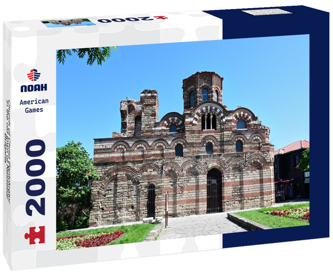 Noah Jigsaw Puzzle Church of Christ Pantokrator in the old town of Nessebar, Bulgaria 2000 Pieces
