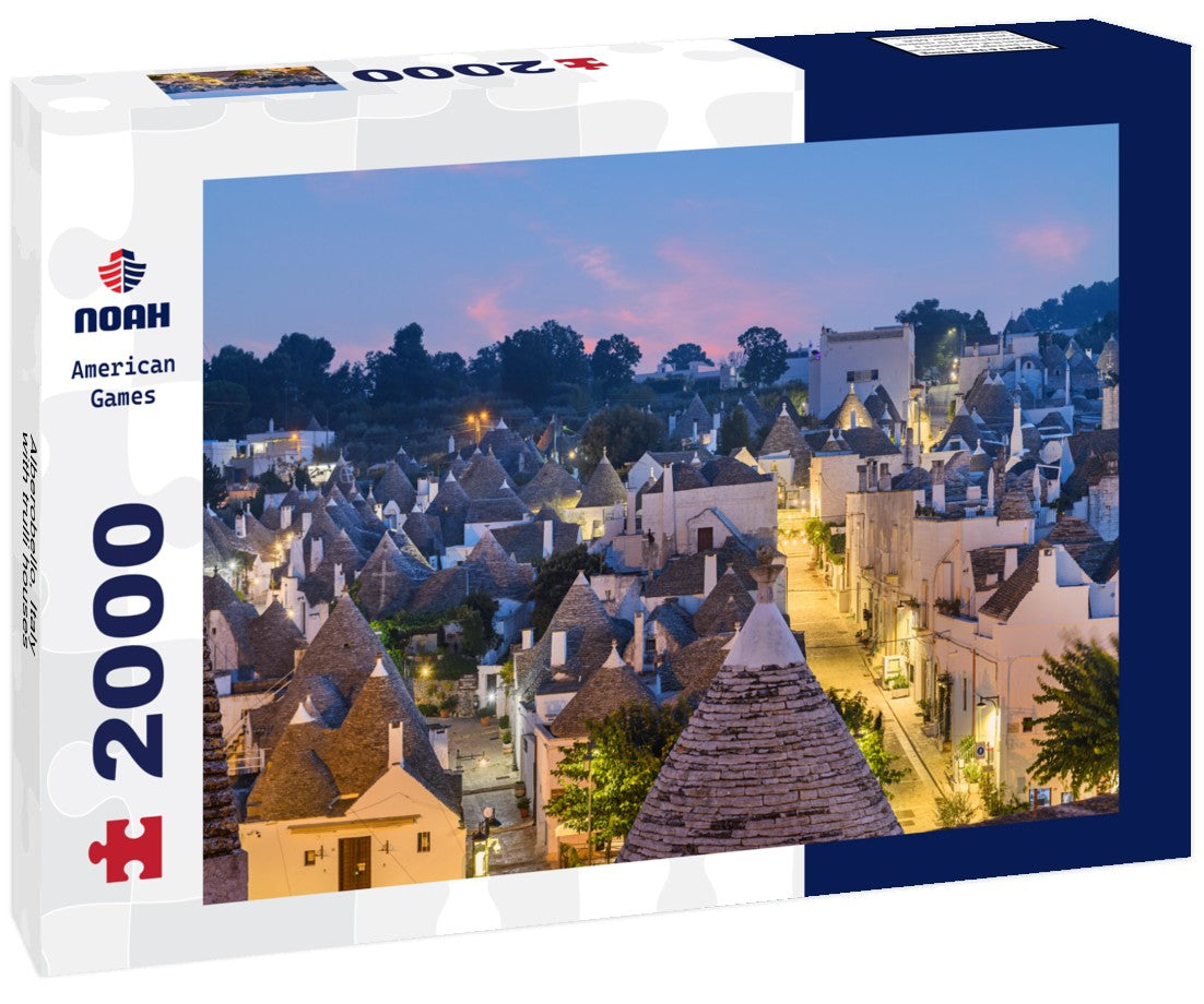 Noah Jigsaw Puzzle Alberobello, Italy with trulli houses 2000 Pieces