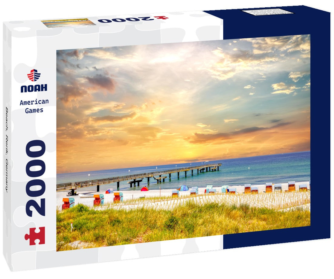 Noah Jigsaw Puzzle Beach, Rerik, Germany 2000 Pieces