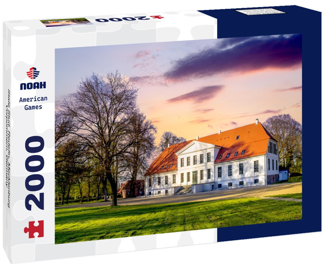Noah Jigsaw Puzzle State Stud, Redefin, Mecklenburg-Vorpommern, Germany 2000 Pieces