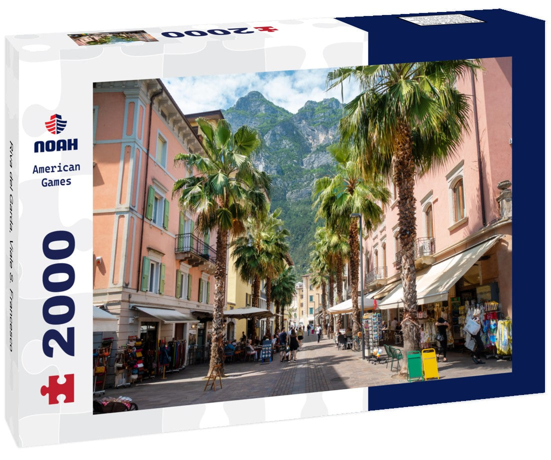 Noah Jigsaw Puzzle Riva del Garda, Viale S. Francesco 2000 Pieces