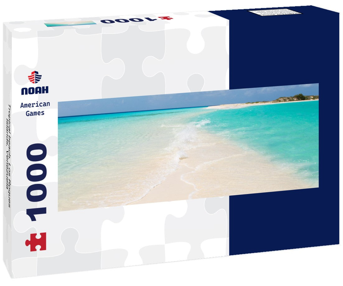 Noah Jigsaw Puzzle Tropical beach, Los Roques Islands, Venezuela Panorama 1000 Pieces