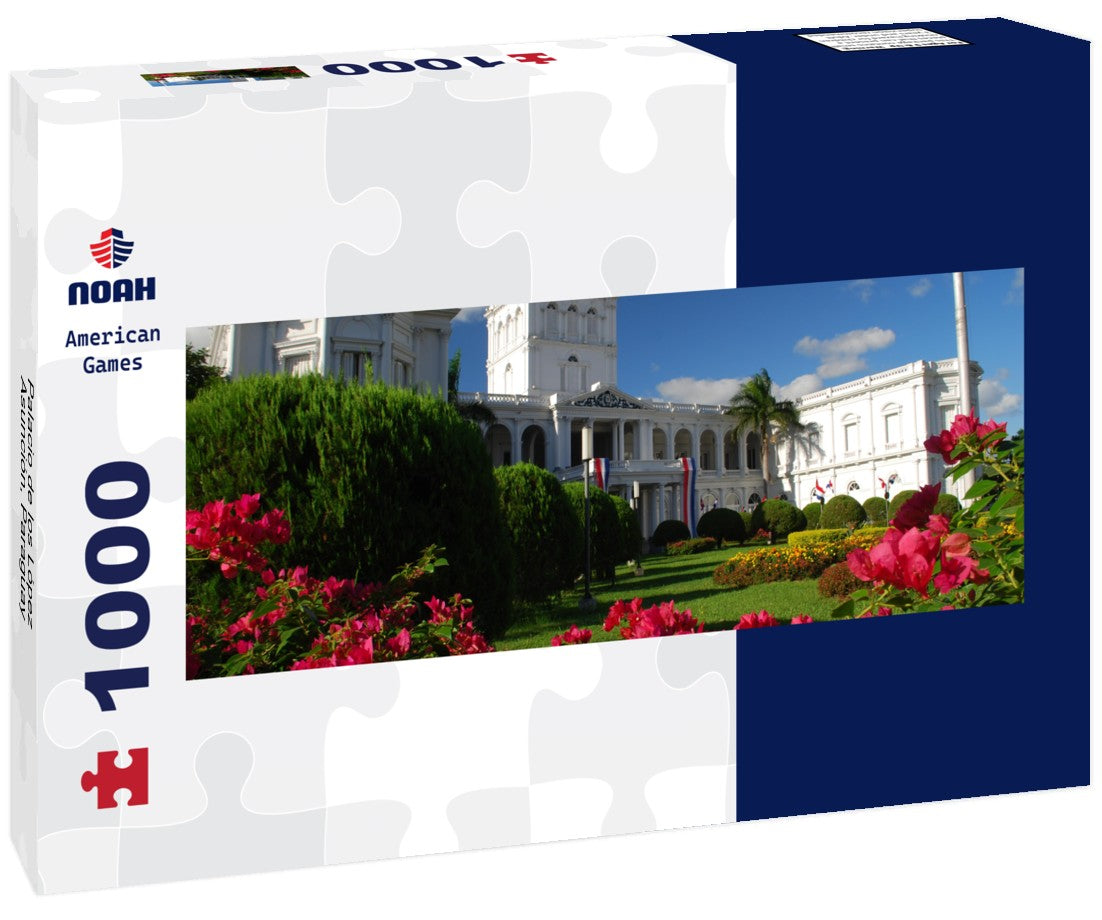 Noah Jigsaw Puzzle Palacio de los López, Asunción, Paraguay Panorama 1000 Pieces