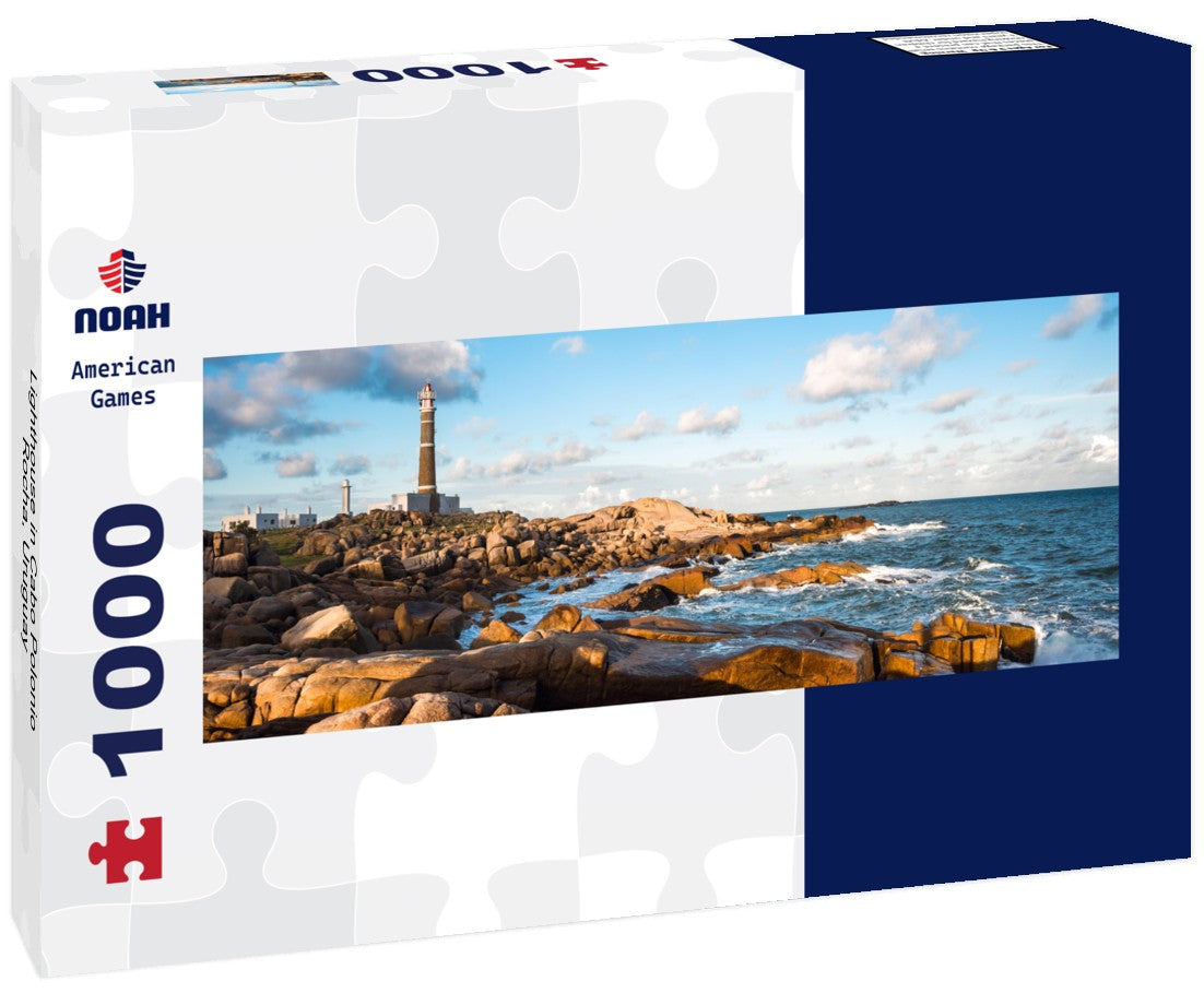 Noah Jigsaw Puzzle Lighthouse in Cabo Polonio, Rocha, Uruguay Panorama 1000 Pieces