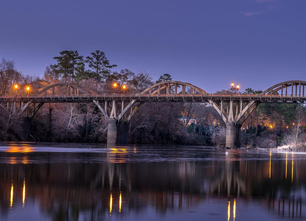 Bridge in downtown Wetumpka, Alabama