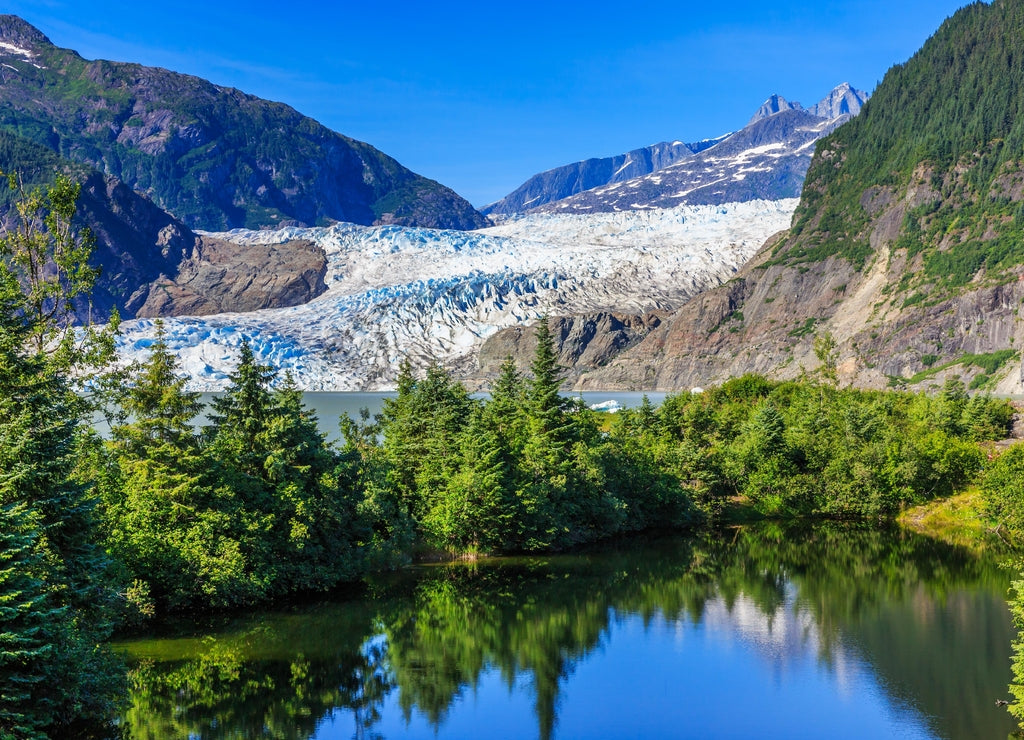 Juneau, Alaska. Mendenhall Glacier